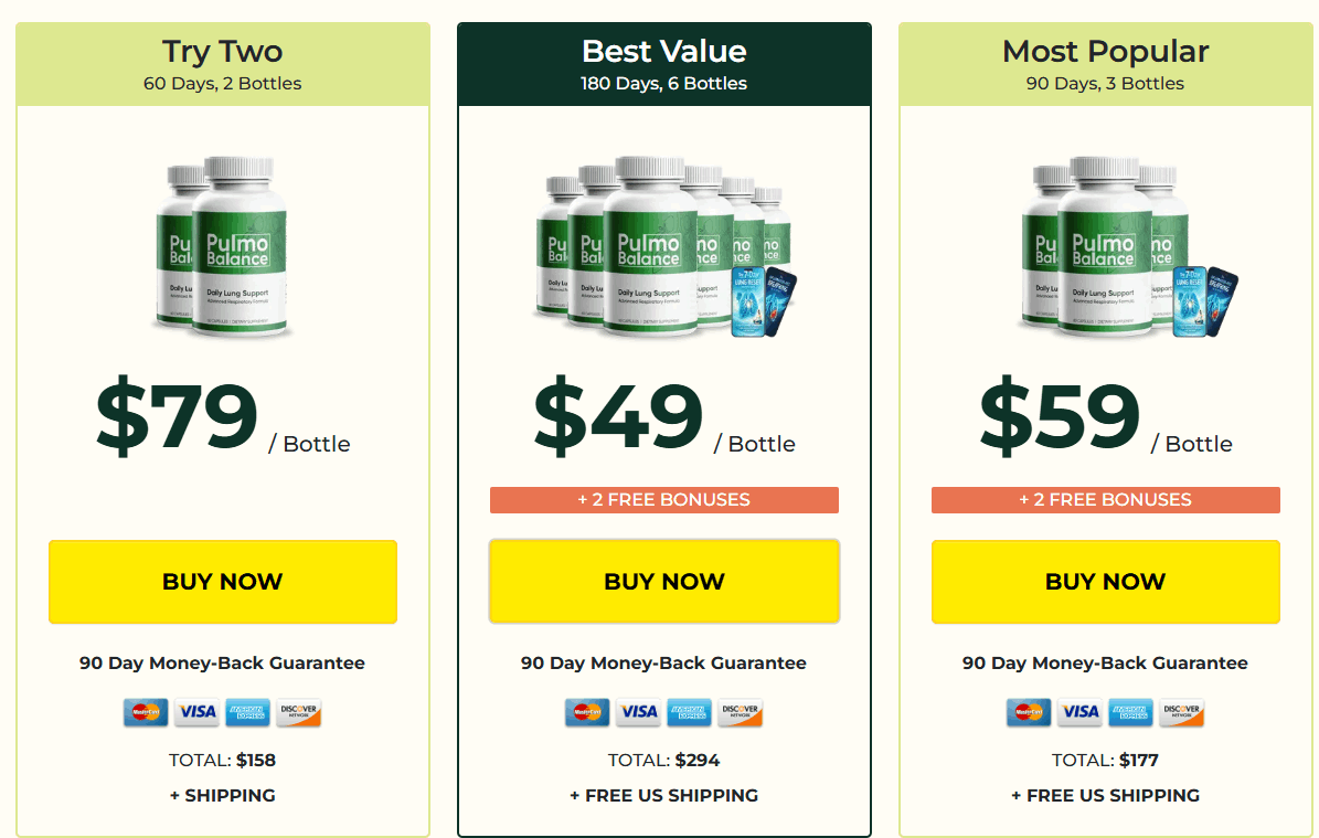 Pulmo Balance Offer